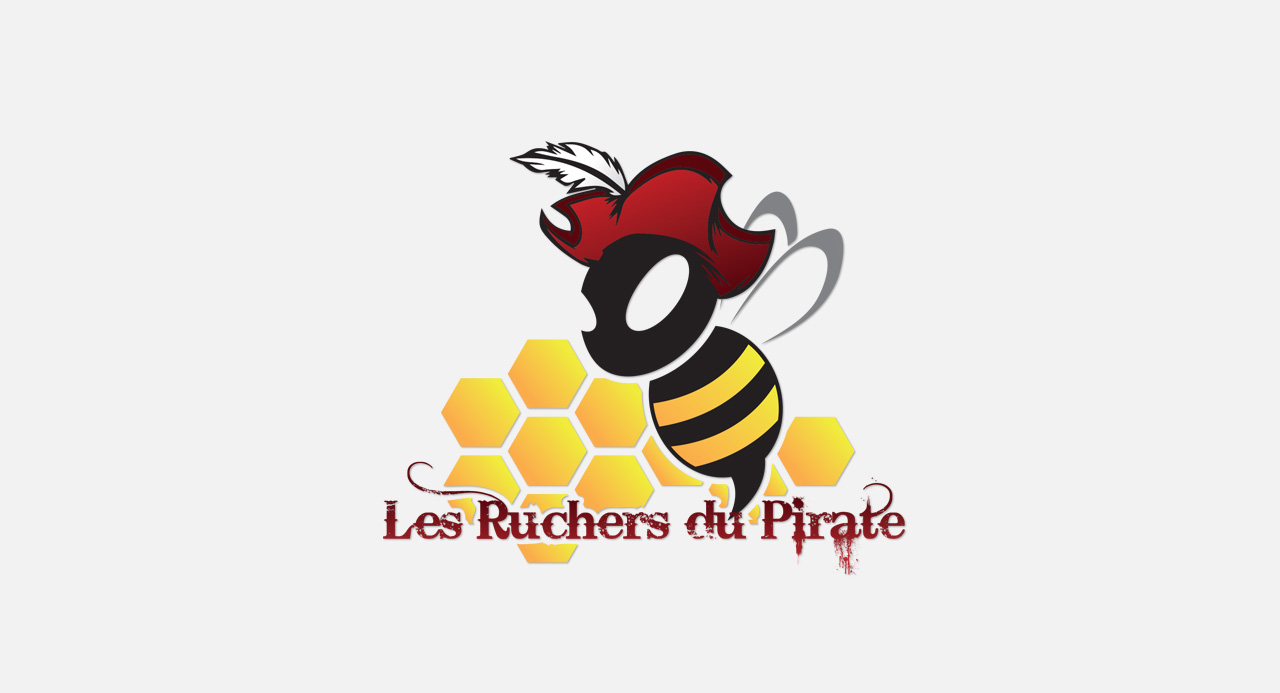 Logo : Les Ruchers du pirate