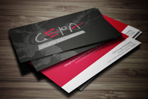 Création Carte de visite : CEPA Packaging